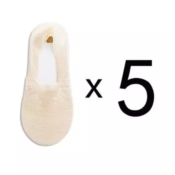 5 пар Модные женские летние носки Стиль Кружево Цветок Короткие носки Противоскользящие Невидимые носки до щиколотки Новые 7 цветов Free size