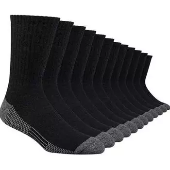 5 пар мужских высоких рабочих носков, влагоотводящих спортивных носков one size fits all серый