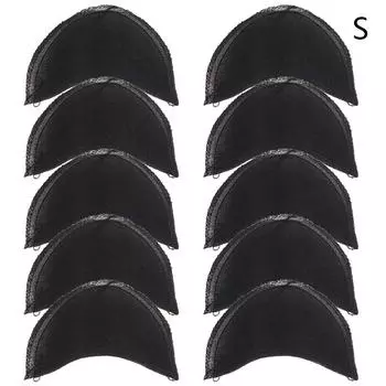 5 пар наплечных накладок из пенопласта с шифрованием, наплечники для улучшения контура, аксессуары S чёрный