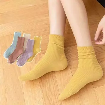 5 пар носков женские модные винтажные, милые нордические удобные мягкие хлопковые носки для девочек One size