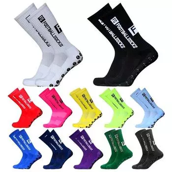 5 пар новых нескользящих впитывающих пот дышащих футбольных носков до середины голени, мужские и женские тренировочные футбольные носки 5pair белый