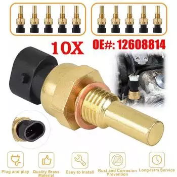 5 пар охлаждающей жидкости 8153693050 21373 Датчик температуры охлаждающей жидкости для Chevrolet GMC TPI TBI LT1 LS1 LS2 4.8L 5.3L