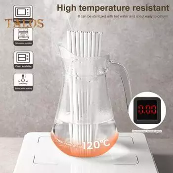 5 пар палочек для еды из стекловолокна, термостойкие, противоскользящие, пищевые, можно мыть в посудомоечной машине, горячий горшок, китайские палочки для еды, кухонные принадлежности золотой/белый