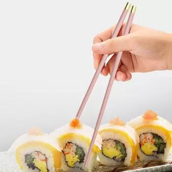 5 пар палочек для еды, высокопрочные пищевые классы, не содержащие BPA, нескользящий дизайн, многоразовые палочки для еды, посуда, кухонные инструменты