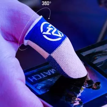 5 пар перчаток для мобильных игр, потонепроницаемые, противоскользящие, для сенсорного экрана, дышащие, игровые, напальчники для геймеров