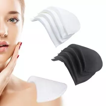 5 пар подплечников швейные подплечники губчатые подплечники для блейзера рубашки одежды костюма пальто куртки высокие низкие плечи чёрный