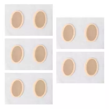 5 пар подушечек для ног от мозолей, износостойкие мягкие протекторы для ног, уменьшающие боль в пятке, подушечки для мозолей