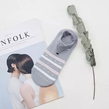 5 пар женских носков весна-лето трехмерные с низким вырезом мультяшные женские хлопковые невидимые японские милые носки с животными