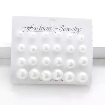 5 пар женских сережек в богемном стиле в форме капли с имитацией драгоценных камней и кристаллов в стиле ретро серебряный