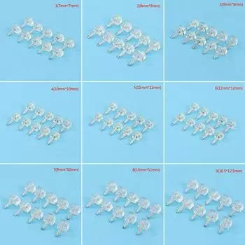 5 пар женской обуви, советы по ремонту на высоком каблуке, шпильки, стопоры для пятки, защита дюбеля 7*7mm