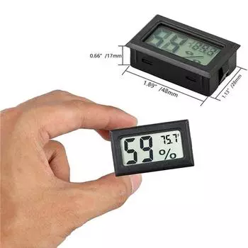 5 pcs Digital LCD display of room temperature and humidity, thermometer, Fahrenheit, hygrometer