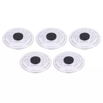 5 Pcs Full Rim Lens Interliner 13.1ft Precise Fit Professsional Full Frame Eyeglasses Lens Interline