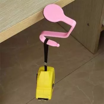 5 шт. Многофункциональные отличные противоскользящие крючки для подвешивания на стол с гладкими краями, настольные органайзеры зелёный