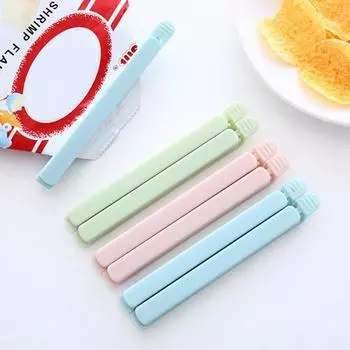 5 шт. Зажим для рта Зажим для закусок Запаиваемый пакет Запаиваемый пакет Зажим для пластикового пакета Запаиваемый пищевой зажим 12cm