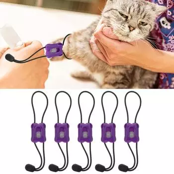 5 шт. Жгут для домашних животных, быстродействующие эластичные бинты первой помощи, кровоостанавливающие жгуты для собак, кошек, животных