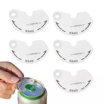 5 Pieces Beverage Can Caps Canlock Reusable Can Lid Canlock Beverage Can Lid Barricades Fresh Beer Soda Protector france