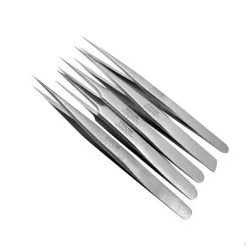5 пинцетов для часов, инструменты для ремонта, портативные многофункциональные аксессуары, остроконечные украшения