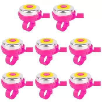 5# Подсолнух Детский Велосипедный Звонок Громкий Четкий Чистый Звук Велосипедный Звонок для Детей (Роуз Р