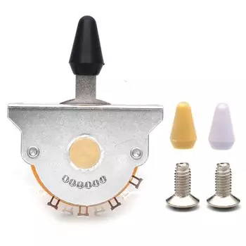 - 5-позиционный гитарный тумблер, аксессуары для электрогитары, портативный, простой в установке