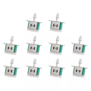 5-позиционный переключатель тона звукоснимателя для деталей электрогитары ST SQ (белый)