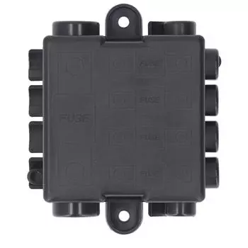 5-позиционный предохранительный блок 12 В 24 В, держатель блока предохранителей для распределения питания с предохранителями 30 А, 60 А, 80 А, 100 А, 250 А