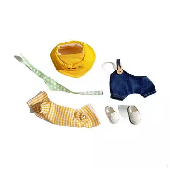 5 предметов 6,69-дюймовая кукольная одежда, украшение для одежды, мягкая игрушка своими руками, модный наряд для