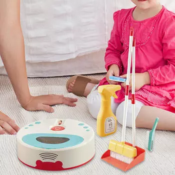 5 предметов для детей, набор инструментов для уборки, игрушки, симуляция, образовательные ролевые игры