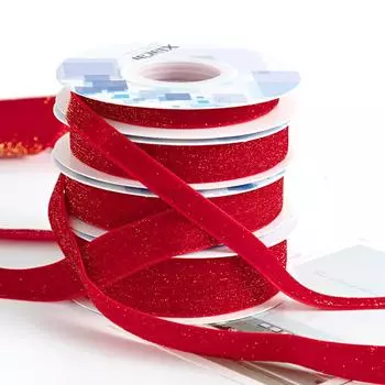 5 ярдов Красная лента ко Дню святого Валентина, золотистая, шелковая, многоразмерная, для упаковки подарков, бархатная лента, сделай сам, поделки, блестки 0.01*4.5m