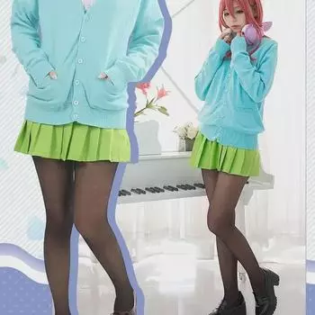 5 Равных Свадебный Кардиган Накано Мику