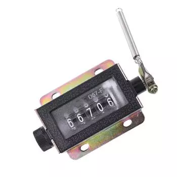 5-разрядный ручной механический счетчик для подсчета от 0 до 99999 для промышленного оборудования, текстильного оборудования, коучинга, вязальных операций