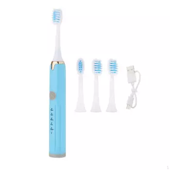 5 режимов электрическая зубная щетка портативная автоматическая щетка щетина перезаряжаемая для чистоты B