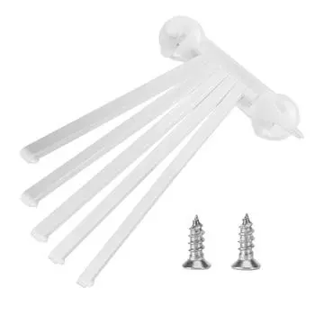 5-рычажный держатель для полотенец, вращающаяся стойка, настенная вешалка для полотенец для дома, ванной, кухни