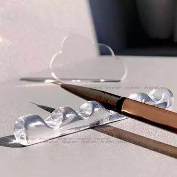 5 сетчатый держатель для кистей для ногтей стойка для салонных ручек держатель для кистей для маникюрного инструмента акриловый держатель для кистей для дизайна ногтей переноска для хранения чистый