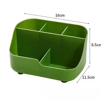 5-сеточный держатель для ручек большой емкости, многофункциональный держатель для кистей для макияжа, высококачественный пластиковый настольный органайзер, ведро для хранения A2