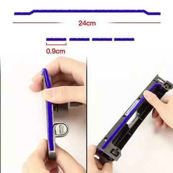 5* Щеточная мягкая плюшевая полоска для пылесоса V6-V7 с прямым приводом, головные части