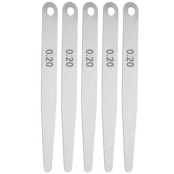 5 шт. 0,20,3 линейка из нержавеющей стали для проверки качества сварки(0.2)