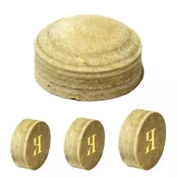 5 шт. 10/11/13,5 мм бильярдный кий многослойный наконечник для кия из нескользящей микроэластичной свиной кожи бильярдный кий аксессуары для снукера 10MM-5PCS