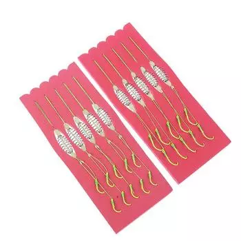 5 шт. 10 крючков рыболовные крючки рыболовная приманка наживка карп ловушка кормушка клетка острые рыболовные крючки пружины из нержавеющей стали снасти 10