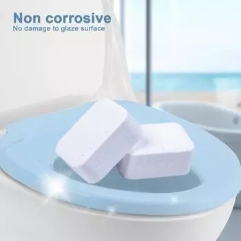 5 шт./10 шт./20 шт. шипучие таблетки. Очиститель унитаза. Мощное чистящее средство. Удаляет пятна, запахи. Освежает. Простые чистящие таблетки для ванной комнаты. 5pcs розовый