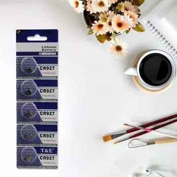 5 шт./10 шт. батарейки-таблетки CR927 3 В литиевые батарейки CR 927 для часов, калькуляторов и пультов дистанционного управления, автомобильных ключей 5