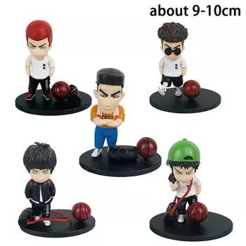 5 шт. 10 см аниме фигурка Slam Dunk Акаги Такенори Рукава фигурка модель игрушка