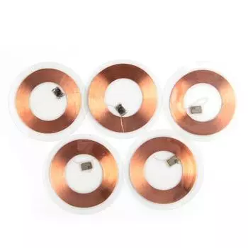 5 шт., 125 кГц, идентификатор T5577, перезаписываемая медная катушка, монета-карта, брелок Rfid