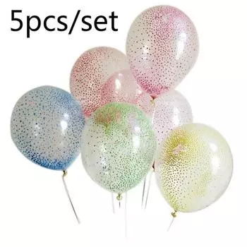 5 шт. 12-дюймовые большие прозрачные воздушные шары, волшебные латексные шары, жемчужные шары, воздушный шар для вечеринки 1pcs