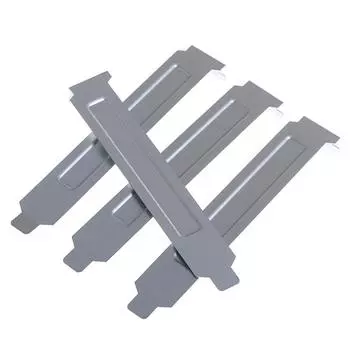 5 шт. 12 см серебряная крышка слота PCI для ПК, корпус компьютера, пылевой фильтр, заглушка