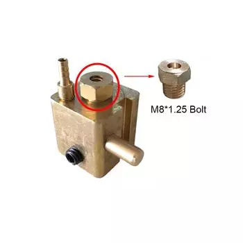 5 шт. 14AK болт газового клапана M8 * 1,25 MIG сварочная горелка расходные материалы латунная головка пистолета аксессуары в европейском стиле