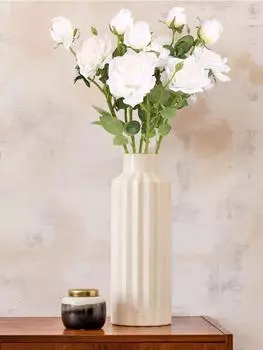 5 шт. 15 головок роз на длинном стебле, искусственные розы со стеблями, искусственные цветы, поддельные розы, цветы, украшение для букета сухих роз белый