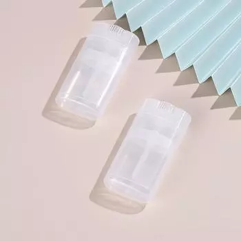 5 шт. 15 мл пустые овальные тюбики для бальзама для губ пластиковые белые прозрачные твердые контейнеры для духов и дезодоранта портативные тюбики для макияжа и помады прозрачный