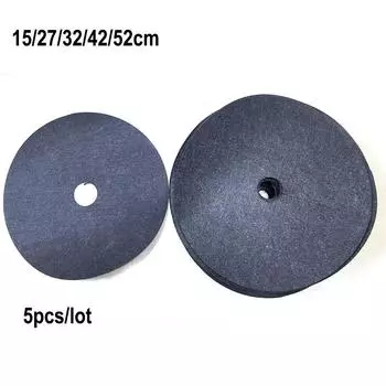 5 шт. 15 см 42 см 52 см садовое дерево покрытие для растений защитные коврики ткань экологический контроль мульчирующий барьер цветочный горшок садовые инструменты 15cm