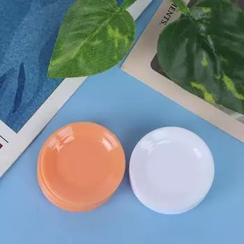 5 шт. 1:12 кукольных миниатюр, тарелка, тарелка для ролевых игр, кухонные аксессуары, игрушка белый