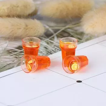 5 шт. 1:12 кукольных миниатюрных блюд, лимонный чай, чашки, кукольный домик, напитки, модель игрушки
